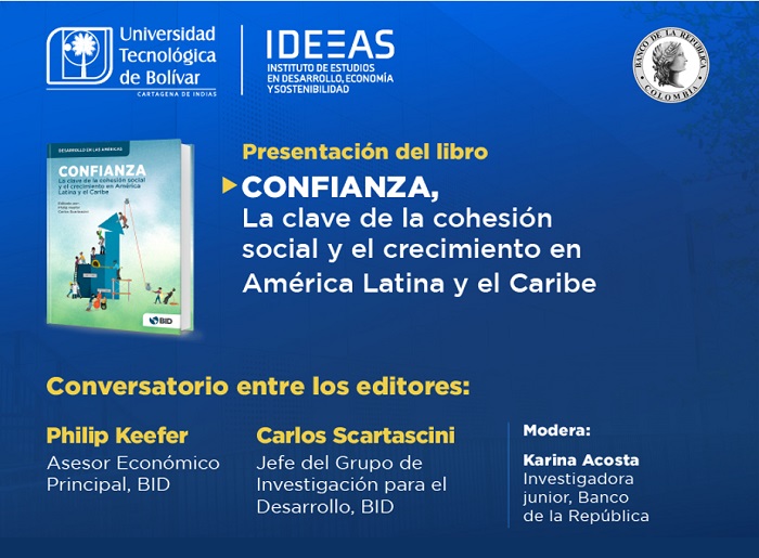 Libro Confianza, la clave de la cohesión social y el crecimiento en América Latina y el Caribe